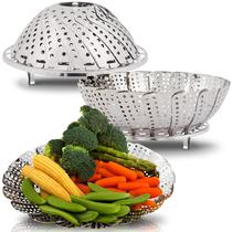 Cesto Cozimento A Vapor Inox Cozinhar Legumes Verduras Fruta - Art House - Zein