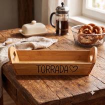 Cesto de Bambu (29 cm) Torrada