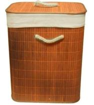 Cesto de Bambu Com Tampa 50cm Mimo Style