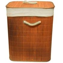 Cesto de Bambu com Tampa - Organizador 40x30x50cm Cesto de Bambu com Tampa - Organizador 40x30x50cm