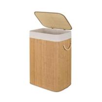 Cesto de Bambu Retangular com Tampa - Mek Cesto de Bambu Retangular com Tampa - Mek