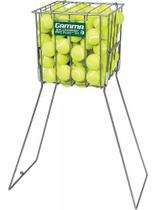 Cesto De Bolas De Tênis Gamma Pro Plus 110 Prata Cesto De Bolas De Tênis Gamma Pro Plus 110 Prata