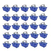 Cesto De Compras D100 Dellaplast 16L 45X29X19 ul Kit 25