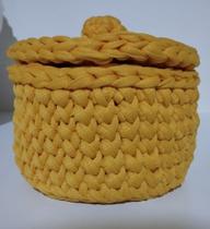 Cesto de crochê Cesto de crochê