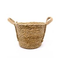 Cesto de Fibra Natural Seagrass 20x27x27 cm E02 - D'Rossi