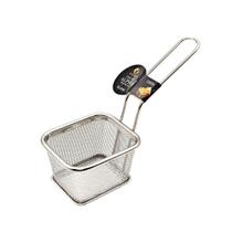 Cesto De Fritura Premium Em Aço Inox