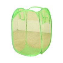 Cesto De Lavanderia De Malha Dobrável Minimalista Monocromático Para Roupas Sujas De Banheiro Cesto De Lavanderia De Malha Dobrável Minimalista Monocromático Para Roupas Sujas De Banheiro