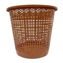 Cesto De Lixo 10 Litros Lixeira Verde Ou Marrom Simples 1 Un Cesto De Lixo 10 Litros Lixeira Verde Ou Marrom Simples 1 Un