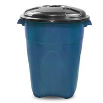 Cesto De Lixo Banheiro 100 Litros Lixeira Tampa Resistente - Injeplastec