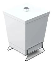 Cesto De Lixo Lavabo Pequeno 6l & Suporte Aço Cromado Cesto De Lixo Lavabo Pequeno 6l & Suporte Aço Cromado