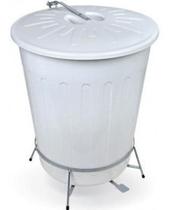 Cesto De Lixo Lixeira Reforçada Profissional 100 Litros