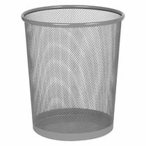 Cesto De Lixo Metal Telada 10 Litros Para Escritório Lixeira De Ferro Compacto Resistente