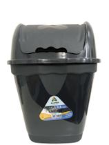 Cesto De Lixo Para Qualquer Ambiente 6,8l Preto / Areia