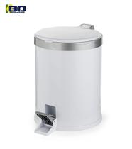 Cesto de Lixo Pedal 12 Litros em Polipropileno Multi Ambiente Branca