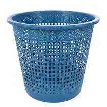 Cesto De Lixo Telado Redondo Sem Tampa 10 L No Atacado - FMSP
