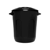 Cesto De Lixo Tipo Balde 10 Litros Preto Eco Nature - Jaguar