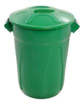 Cesto De Lixo Tipo Balde 100 Litros Verde