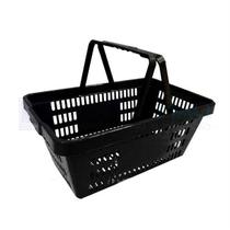 Cesto de Mercado Multiuso 14 Litros Preto 2525 Ercaplast Cesto de Mercado Multiuso 14 Litros Preto 2525 Ercaplast