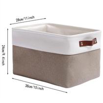 Cesto de Organização Dobrável Casa 38 x 28 x 24cm Cesto de Organização Dobrável Casa 38 x 28 x 24cm