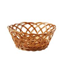 Cesto de Palha Redondo 20cm Lily Artesanal Ideal p/ Ovos, Decoração Rústica ou Organização Cesto de Palha Redondo 20cm Lily Artesanal Ideal p/ Ovos, Decoração Rústica ou Organização