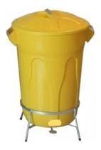 Cesto De Pedal Com Armação 40 Litros (e8a)