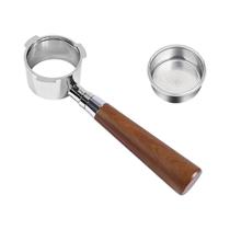 Cesto De Portafiltro De Café Sem Fundo De 51mm Para Máquinas De Espresso Homix, Hibrew, Oster,