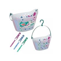Cesto De Prendedores Classic C/ 36 Prendedores Flash Limp