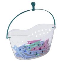 Cesto de Prendedores Compact - 49 Peças - Flash Limp - Euro home