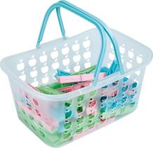 Cesto de prendedores Maxi 36pc Mor Cesto de prendedores Maxi 36pc Mor