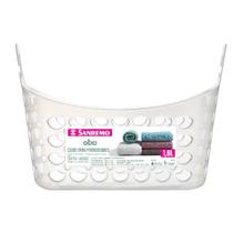 Cesto de Prendedores Plástico C/ Alça Resistente Roupa Porta Multiúso Grande Lavanderia Cesto de Prendedores Plástico C/ Alça Resistente Roupa Porta Multiúso Grande Lavanderia