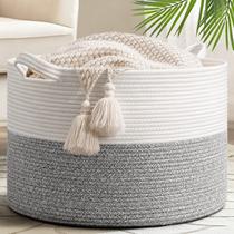 Cesto de Ropa Goodpick 50x32x29 cm 65L Algodón Gris