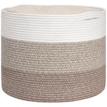 Cesto de Ropa Goodpick Grande de Algodón Trenzado 40x40x35 cm