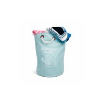 Cesto de Roupa Infantil Saco Lavanderia Verde Ciano Kids