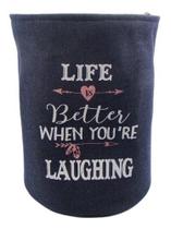 Cesto De Roupa Life Better Poliéster 47 X 38