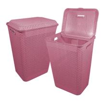 Cesto de Roupa Multiuso Organizador Telado Rattan Tampa 72L - Grenada