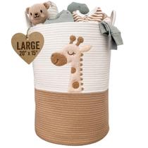 Cesto de Roupa para Bebê KEMINA BLANKETS 51x38cm Cesto Girafa Cesto de Roupa para Bebê KEMINA BLANKETS 51x38cm Cesto Girafa