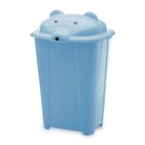 Cesto de Roupa Quadrada Adoleta Azul 0700/12 Cesto de Roupa Quadrada Adoleta Azul 0700/12