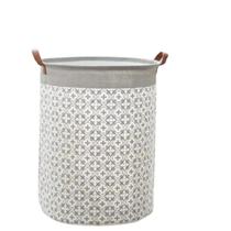 Cesto de Roupa Redondo Dobrável 65 Litros