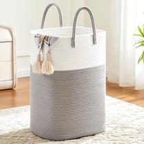 Cesto de roupa suja Artfeel Woven Cotton Rope 40L (cinza) Cesto de roupa suja Artfeel Woven Cotton Rope 40L (cinza)