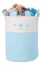 Cesto De Roupa Suja Brinquedos Infantil Dobrável Lavanderia