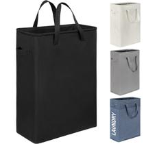 Cesto de roupa suja Chrislley 45L Slim com alça dobrável de 45 cm