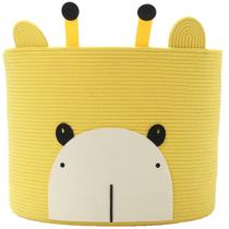 Cesto de roupa suja Cottonphant Giraffe Cotton Rope 46x38 cm