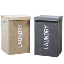 Cesto de roupa suja dobrável saco organizador resistente 60l Cesto de roupa suja dobrável saco organizador resistente 60l