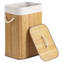 Cesto De Roupa Suja Em Bambu Com Tampa Banheiro E Lavanderia Cesto De Roupa Suja Em Bambu Com Tampa Banheiro E Lavanderia