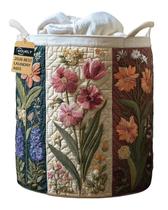 Cesto de roupa suja EQUELY acolchoado com alças dobrável 28x20in