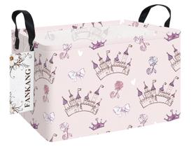 Cesto de roupa suja FANKANG dobrável impermeável 38x26x23cm