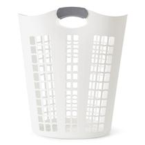 Cesto de roupa suja Gracious Living Easy Carry Flex 87,5 L branco Cesto de roupa suja Gracious Living Easy Carry Flex 87,5 L branco