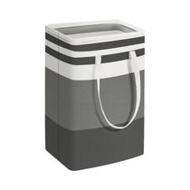 Cesto De Roupa Suja Grande, Dobrável, Impermeável, 75L, Com Alças, Para Família, Dormitório, Quarto,