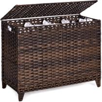 Cesto de roupa suja Hermina com 4 sacos de forro removíveis 176L Cesto de roupa suja Hermina com 4 sacos de forro removíveis 176L