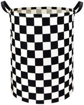 Cesto de roupa suja HIYAGON Boys Car Toy Organizer Racing Flag Cesto de roupa suja HIYAGON Boys Car Toy Organizer Racing Flag